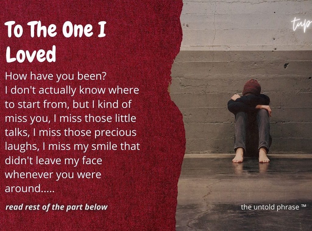 To The One I Loved,
